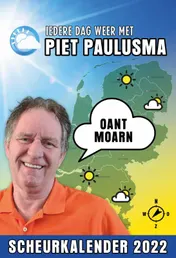 Omslag van Iedere dag weer-scheurkalender van Piet Paulusma 2022