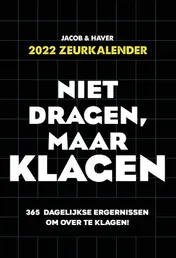 Omslag van Zeurkalender - 2022