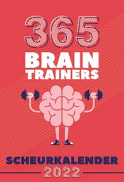 Omslag van 365 Braintrainers scheurkalender - 2022