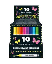 Omslag van Display - 10 sets met 10 Acryl verfstiften
