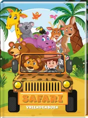 Omslag van Vriendenboek - Jungle / Safari