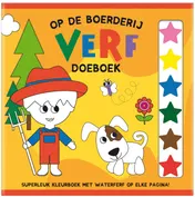 Omslag van Verf Doeboek - Op de Boerderij
