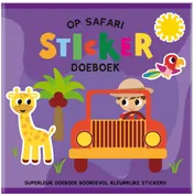 Omslag van Sticker Doeboek - Op Safari