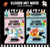 Omslag van Display kleuren met water - Fantasie + Huisdieren - 2T x 5 ex.