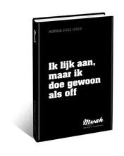 Omslag van Mwah - Studieagenda - 2022 -2023
