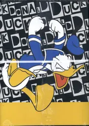 Omslag van Donald Duck - Schrift A4 Ruit - set van 5 (2 ex.) 22-23