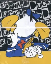 Omslag van Donald Duck - Schrift A5L Lijn - set van 5 (3 ex- 2 designs) - 22-23