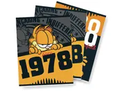 Omslag van Garfield - Schrift A5 Lijn - set van 5 (3 ex- 2 designs) - 22-23