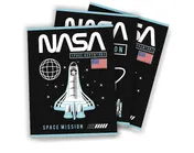 Omslag van NASA Space Mission - Schrift A5 lijn - set van 5 (3 ex- 2 designs) - 22-23