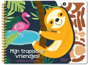 Omslag van Stickeren op nummer - Mijn tropische vriendjes