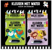 Omslag van Display kleuren met water 2T x 5E (Boerderij + Wilde dieren)