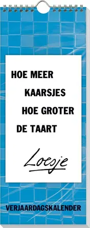 Omslag van Verjaardagskalender Loesje 6 - Set van 5