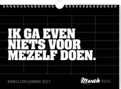 Omslag van MWAH familieplanner - 2023