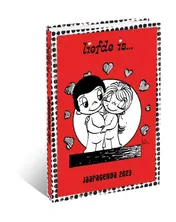 Omslag van Jaaragenda Liefde is - 2023