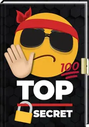 Omslag van Dagboek met slot - Top secret