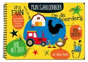 Omslag van Mijn sjabloobboek - Op de boerderij