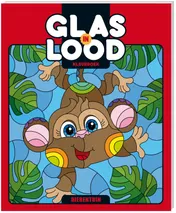 Omslag van Kleurboek glas-In-Lood - Dierentuin