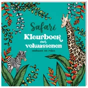 Omslag van Kleurboek voor volwassenen - Safari