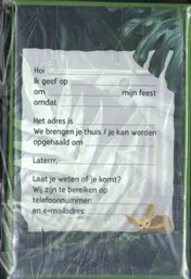 Omslag van Freek Vonk 1 - Uitnodiging PK 941 - set van 6