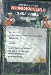 Omslag van Freek Vonk 2 - Uitnodiging PK 942 - set van 6