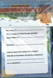 Omslag van Piraten - Uitnodiging PK 943 - set van 6