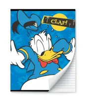Omslag van Donald Duck A5 schrift lijn 3 ex. 2 designs- 23 - 24