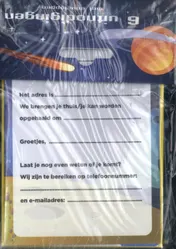 Omslag van Space - Uitnodiging PK 948 - set van 6