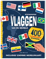Omslag van Stickerboek Vlaggen van de wereld