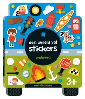 Omslag van Een wereld vol stickers - Onderweg