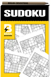 Omslag van Brainbooster puzzelboek - Sudoku