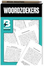 Omslag van Brainbooster puzzelboek - Woordzoekers