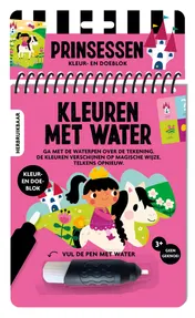 Omslag van Kleuren met water - Prinsessen