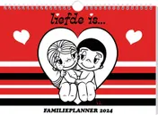 Omslag van Liefde is… familieplanner - 2024