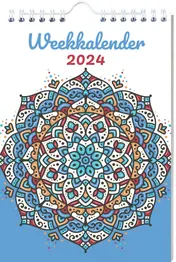 Omslag van Mandala's weekkalender - 2024
