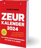 Omslag van Zeurkalender Jacob & Haver - 2024