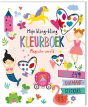 Omslag van Mijn bling-bling kleurboek - Magische wereld