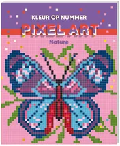 Omslag van Kleuren op nummer - Pixel art - Nature