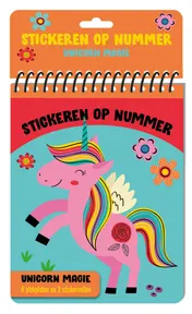 Omslag van Stickeren op nummer - Unicorn magie