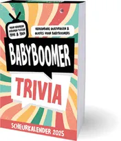 Omslag van Babyboomer trivia scheurkalender - 2025