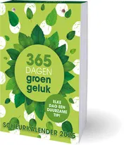 Omslag van 365 dagen Groen geluk scheurkalender - 2025