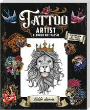 Omslag van Tattoo Artist kleurboek - Wilde dieren