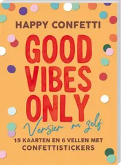 Omslag van Happy Confetti - Good vibes only