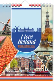 Omslag van I love Holland weekkalender - 2025