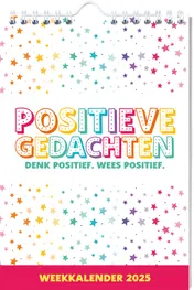 Omslag van Positieve gedachten weekkalender - 2025