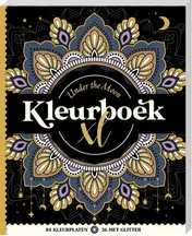 Omslag van Kleurboek XL - Under the Moon