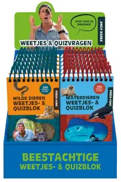 Omslag van Display Freek Vonk Weetjes- & quizblok 2 x 6 ex.