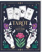 Omslag van Magisch glitterkleurboek - Tarot