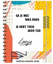 Omslag van Loesje bureau agenda A4 - 2026