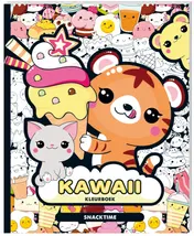 Omslag van Kawaii Kleurboek - Snacktime