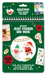 Omslag van Kerstmis Jelly stickerboek doeboek